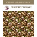 Baumwolle Canvas Faultier – süßer Dschungel Stoff mit Faultieren 153 g/m² Meterware 160 cm Eigenproduktion Kinderstoff