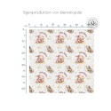 1m Coupon  Baumwolle Canvas süße Hunde Gute Nacht  Stoff 153 g/m² Meterware 160 cm Eigenproduktion Kinderstoff