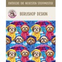 Pre-Order Shih Tzu Hunde Stoff  Regenjacke Bunt – Stoffdesign von Berlishop – 10 Stoffe zur Auswahl – Meterware