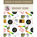 1m Coupon  Baumwolle Canvas Gamer Controller Level Up Neon Weiß Stoff 153 g/m² Meterware 160 cm Eigenproduktion Kinder