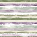Baumwolle Canvas Salbei Lila Creme Aquarell Streifen Boho Stoff – 153 g/m² – Meterware 160 cm – Eigenprodktion