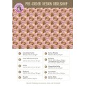 Pre-Order Capybara Wolken Rosa – Stoffdesign von Berlishop – 10 Stoffe zur Auswahl – Meterware