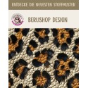 50 cm Oxford wasserfester Stoff Animal Print Leo Giraffe Beige Braun Schwarz–210 g/m –150 cm Meterware