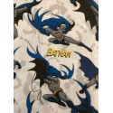 Baumwolle Lizenz 150 cm – Batman, Gothamcity, DC, Blau   – 130 g/m²  – Kinder & Deko