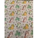 Lizenz Baumwolle My Little Pony Rosa Karo Meterware PATCHWORK KINDERSTOFF