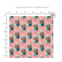 Katzen Stoff – stilvolle Katze – Glamour Design