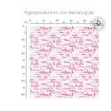Baumwoll Satin Stoff Awareness 160 cm – Pink Ribbon Hope Love Support Rosa – 130 g/m² – Eigenproduktion